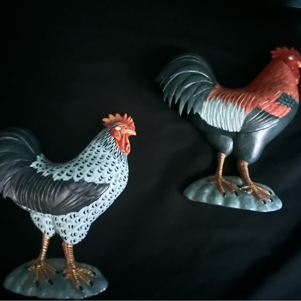 Chicken Rooster Wall Hanging Farm House Decor Resin